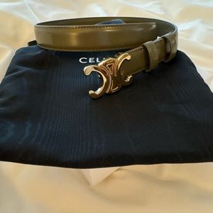 Celine Triomphe Belt 80cm Worn Once